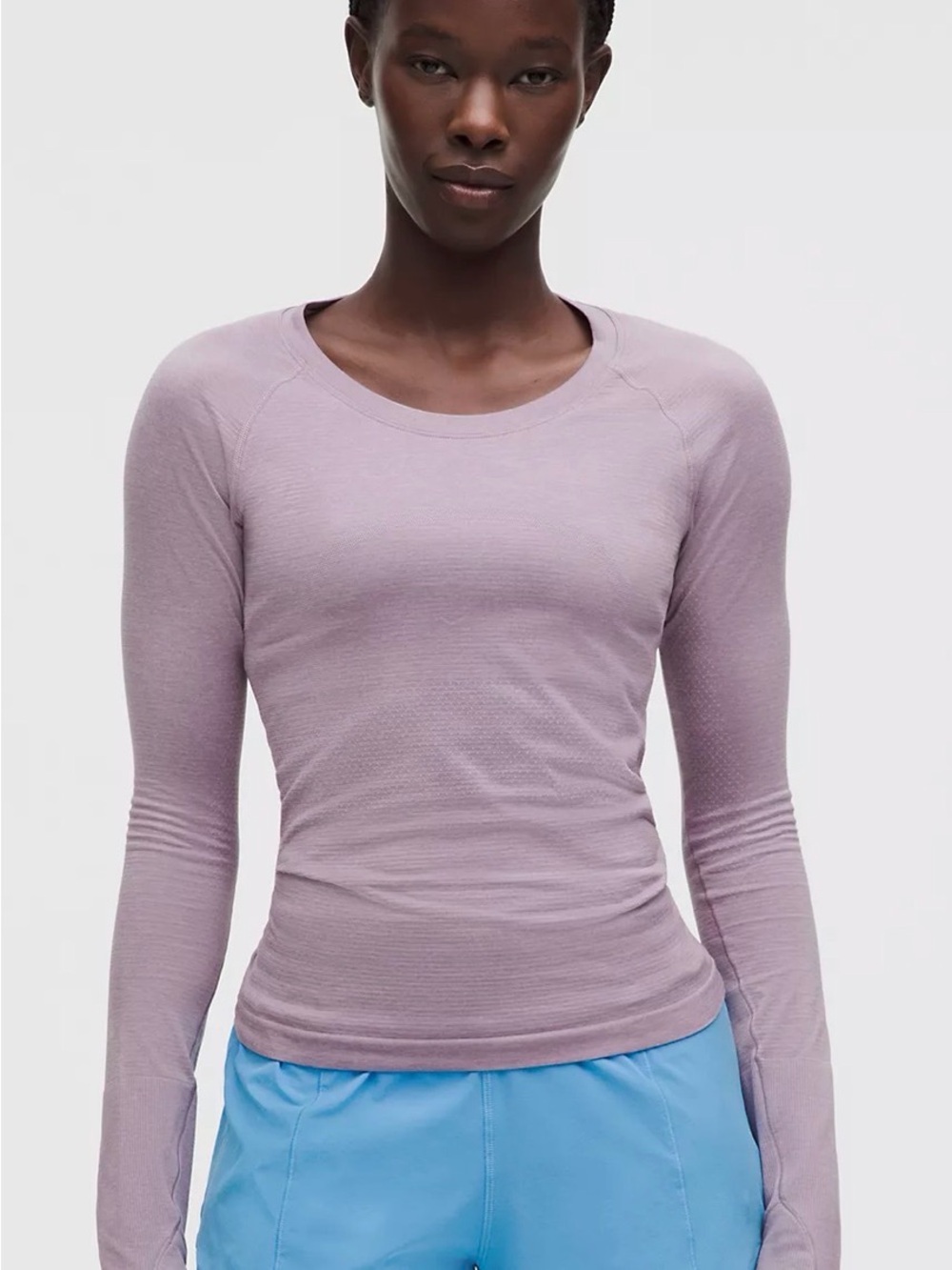 Swiftly Tech Long-sleeve shirt 2.0 waist length